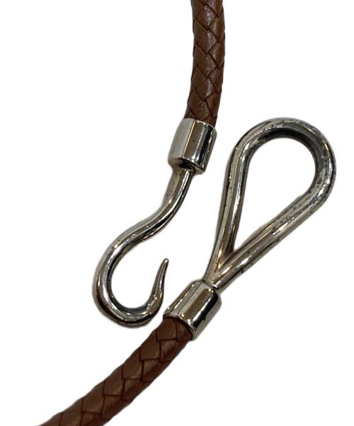 HERMES（エルメス）HERMES (エルメス) 2連 フックブレス ブラウンの古着・服飾アイテム