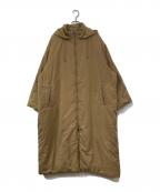 23区ニジュウサンク）の古着「中綿ノンステッチロング アウター」｜ベージュ