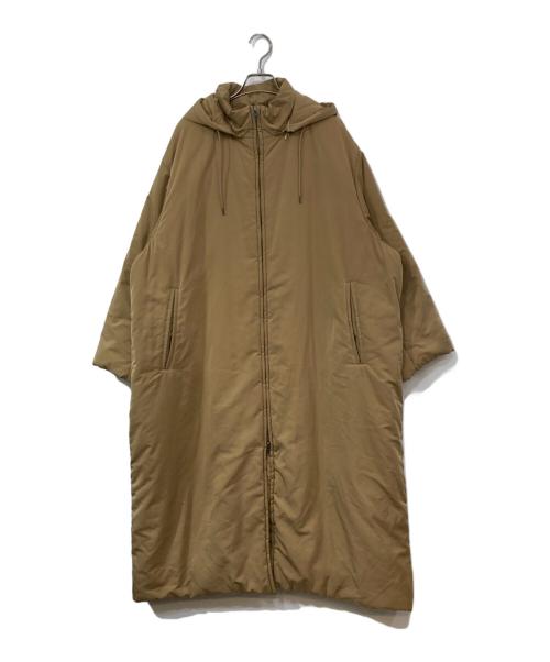 23区（ニジュウサンク）23区 (ニジュウサンク) 中綿ノンステッチロング アウター ベージュ サイズ:SIZE 50の古着・服飾アイテム