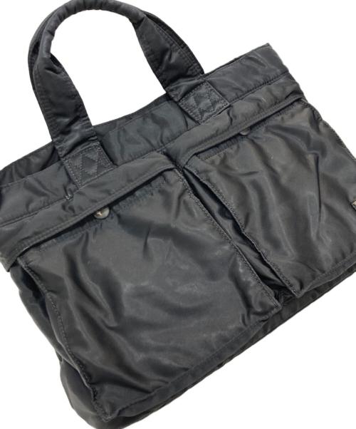 PORTER（ポーター）PORTER (ポーター) タンカーミニトートバッグ ブラックの古着・服飾アイテム