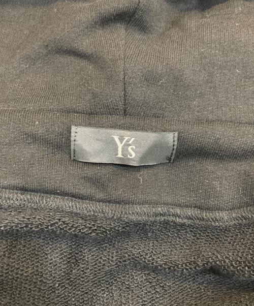 Y's（ワイズ）Y's (ワイズ) COTTON LYOCELL EMBROIDERY LONG HOODIE/コットンリヨセルエンブロイダリーロングフーディー ブラック サイズ:SIZE 2の古着・服飾アイテム
