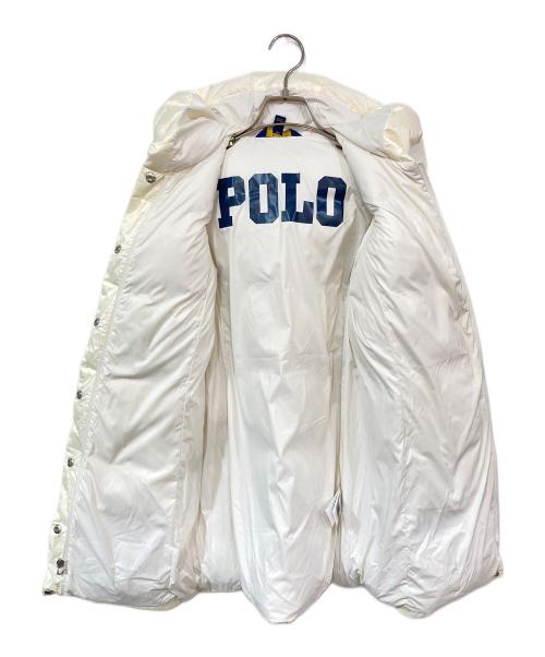 POLO RALPH LAUREN（ポロ・ラルフローレン）POLO RALPH LAUREN (ポロ・ラルフローレン) ダウンコート ホワイト サイズ:Mの古着・服飾アイテム