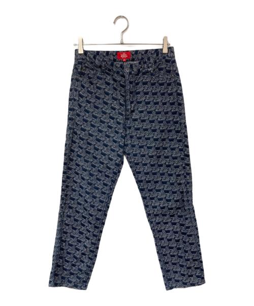 Vivienne Westwood（ヴィヴィアンウエストウッド）Vivienne Westwood (ヴィヴィアンウエストウッド) オーブ柄スキニーパンツ インディゴ サイズ:SIZE 03の古着・服飾アイテム