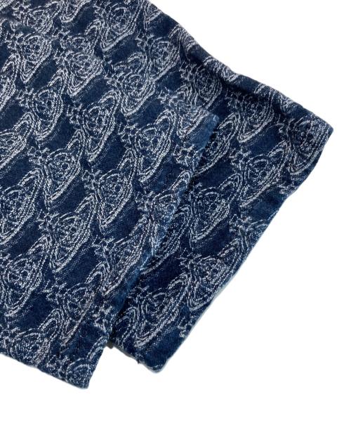 Vivienne Westwood（ヴィヴィアンウエストウッド）Vivienne Westwood (ヴィヴィアンウエストウッド) オーブ柄スキニーパンツ インディゴ サイズ:SIZE 03の古着・服飾アイテム