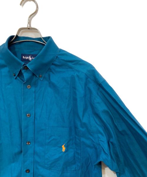 RALPH LAUREN（ラルフローレン）RALPH LAUREN (ラルフローレン) BLAKE BDシャツ ブルー サイズ:SIZE XLの古着・服飾アイテム