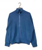 MAISON SPECIALメゾンスペシャル）の古着「ドライバーズニット」｜スカイブルー