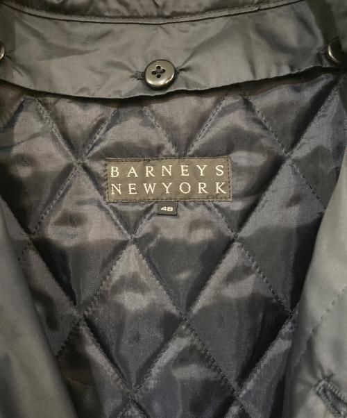 BARNEYS NEWYORK（バーニーズ・ニューヨーク）BARNEYS NEWYORK (バーニーズ・ニューヨーク) トレンチコート ネイビー サイズ:SIZE 48の古着・服飾アイテム