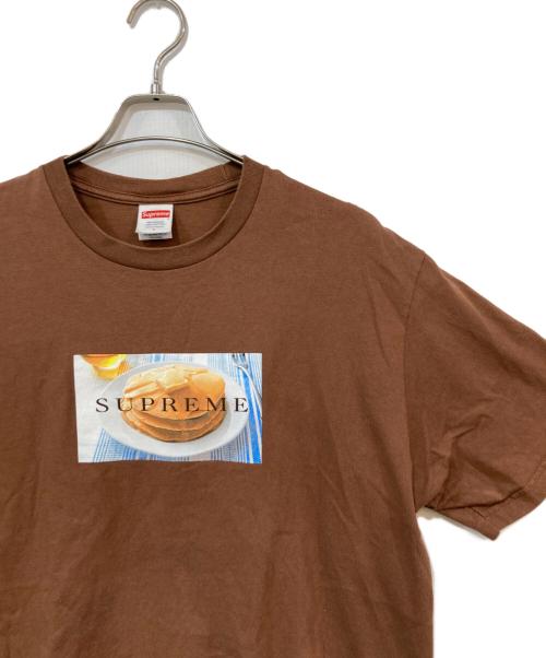 SUPREME（シュプリーム）Supreme (シュプリーム) Pancakes Tee ブラウン サイズ:Lの古着・服飾アイテム