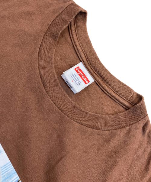 SUPREME（シュプリーム）Supreme (シュプリーム) Pancakes Tee ブラウン サイズ:Lの古着・服飾アイテム