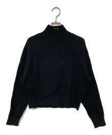 BALLSEY（ボールジィ）の古着「リンクスリブライト ビルドネックプルオーバー」｜ブラック