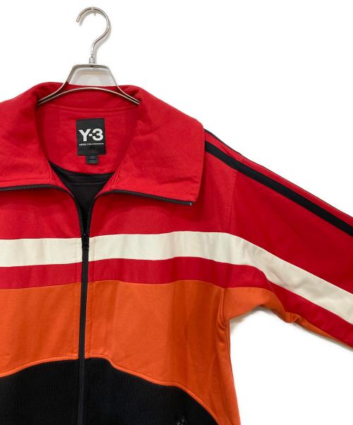 Y-3（ワイスリー）Y-3 (ワイスリー) Oversize Varsity Logo Track Jacket レッド×ブラック サイズ:Sの古着・服飾アイテム