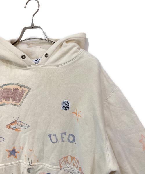 BILLIONAIRE BOYS CLUB（ビリオネアボーイズクラブ）BILLIONAIRE BOYS CLUB (ビリオネアボーイズクラブ) BB Horizons Hoodie/BBホライズンズフーディー アイボリー サイズ:SIZE Lの古着・服飾アイテム