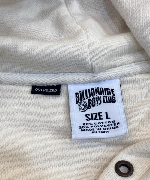 BILLIONAIRE BOYS CLUB（ビリオネアボーイズクラブ）BILLIONAIRE BOYS CLUB (ビリオネアボーイズクラブ) BB Horizons Hoodie/BBホライズンズフーディー アイボリー サイズ:SIZE Lの古着・服飾アイテム