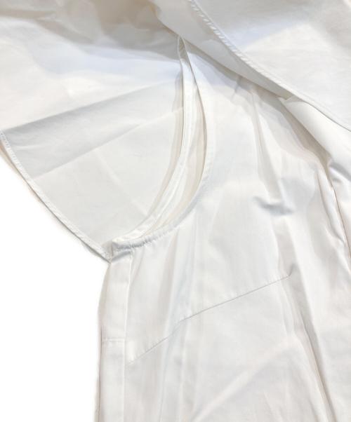 Noble（ノーブル）Noble (ノーブル) アシンメトリーフリルブラウス ホワイト サイズ:-の古着・服飾アイテム