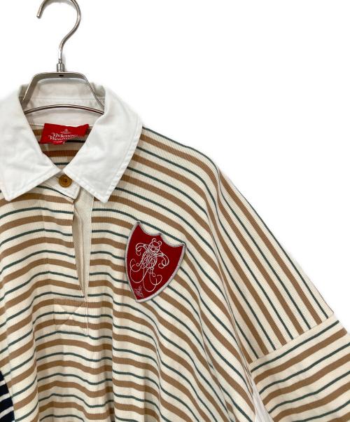 Vivienne Westwood（ヴィヴィアンウエストウッド）Vivienne Westwood (ヴィヴィアンウエストウッド) ポロシャツ ブラウン サイズ:SIZE OOの古着・服飾アイテム