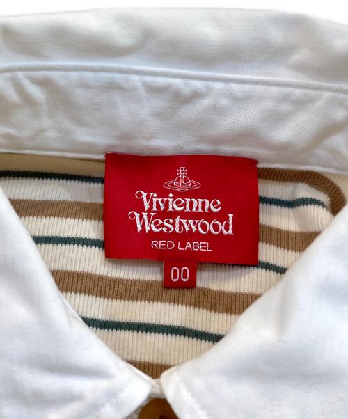 Vivienne Westwood（ヴィヴィアンウエストウッド）Vivienne Westwood (ヴィヴィアンウエストウッド) ポロシャツ ブラウン サイズ:SIZE OOの古着・服飾アイテム