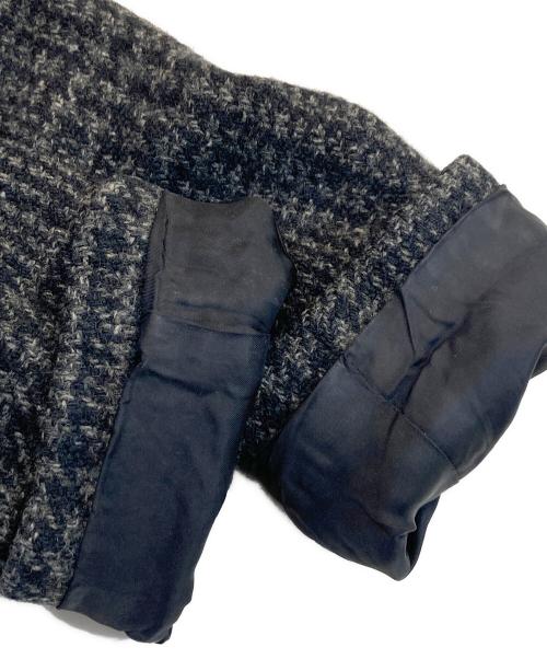 MARGARET HOWELL（マーガレットハウエル）MARGARET HOWELL (マーガレットハウエル) LARGE PRINCE OF WALES WOOL COATING/ラージプリンスオブウェールズウールコーティング ブラック サイズ:SIZE Ⅱの古着・服飾アイテム