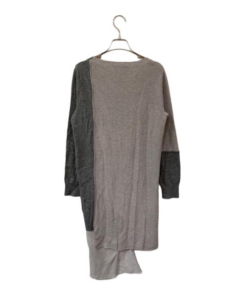DIESEL（ディーゼル）DIESEL (ディーゼル) ニットワンピース グレー サイズ:SIZE XS 未使用品の古着・服飾アイテム