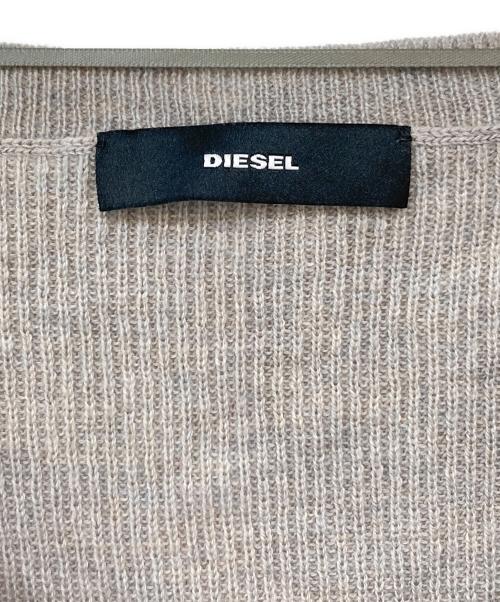 DIESEL（ディーゼル）DIESEL (ディーゼル) ニットワンピース グレー サイズ:SIZE XS 未使用品の古着・服飾アイテム