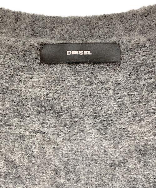 DIESEL（ディーゼル）DIESEL (ディーゼル) ニットワンピース グレー サイズ:OOの古着・服飾アイテム