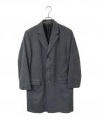 BOSS HUGO BOSSボス ヒューゴボス）の古着「ウールカシミヤコート」｜グレー
