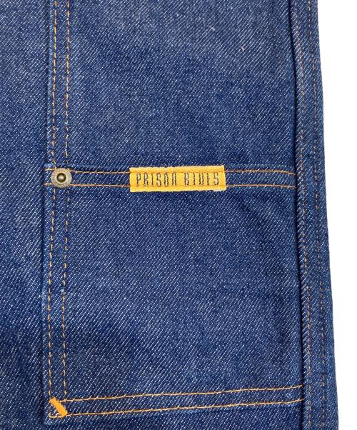 PRSN BLU（プリズンブルース）PRSN BLU (プリズンブルー) ダブルニーパンツ インディゴ サイズ:W40の古着・服飾アイテム