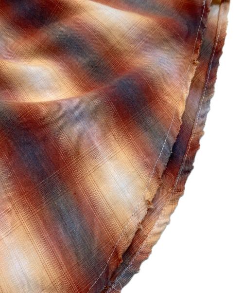 WHITELAND（ホワイトランド）WHITELAND (ホワイトランド) オンブレチェックシャツ レッド サイズ:SIZE Freeの古着・服飾アイテム