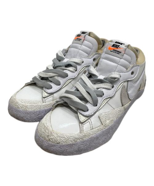 NIKE（ナイキ）NIKE (ナイキ) sacai (サカイ) Blazer Low ホワイト サイズ:24cmの古着・服飾アイテム