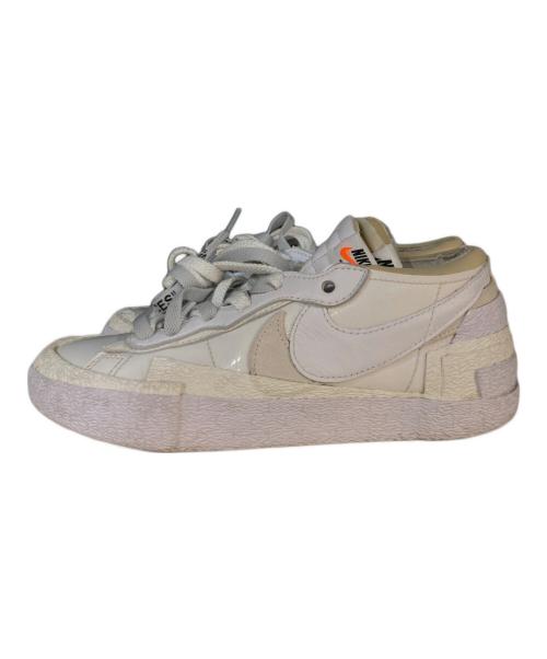 NIKE（ナイキ）NIKE (ナイキ) sacai (サカイ) Blazer Low ホワイト サイズ:24cmの古着・服飾アイテム