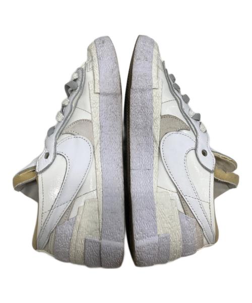 NIKE（ナイキ）NIKE (ナイキ) sacai (サカイ) Blazer Low ホワイト サイズ:24cmの古着・服飾アイテム
