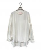 BEARDSLEYビアズリー）の古着「Tブラウス」｜ホワイト