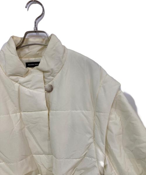 MAISON SPECIAL（メゾンスペシャル）MAISON SPECIAL (メゾンスペシャル) マルチウェイキルティングブルゾン アイボリー サイズ:SIZE Freeの古着・服飾アイテム