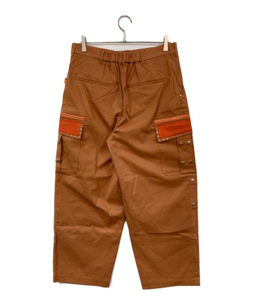 PLATEAU STUDIO（プラテウスタジオ）PLATEAU STUDIO (プラテウスタジオ) カーゴパンツ オレンジ サイズ:SIZE 2 未使用品の古着・服飾アイテム