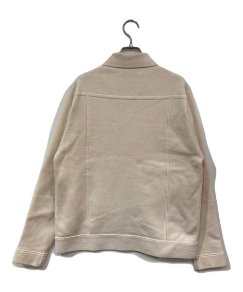 TOMORROW LAND tricot（トゥモローランド トリコ）TOMORROW LAND tricot (トゥモローランド トリコ) ウールカシミヤ ミラノリブ ニットGジャン ホワイト サイズ:SIZE Mの古着・服飾アイテム