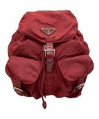 PRADAプラダ）の古着「ナイロンリュック」｜レッド