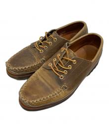 WHEEL ROBE（ウィールローブ）の古着「レザーシューズ」｜ブラウン