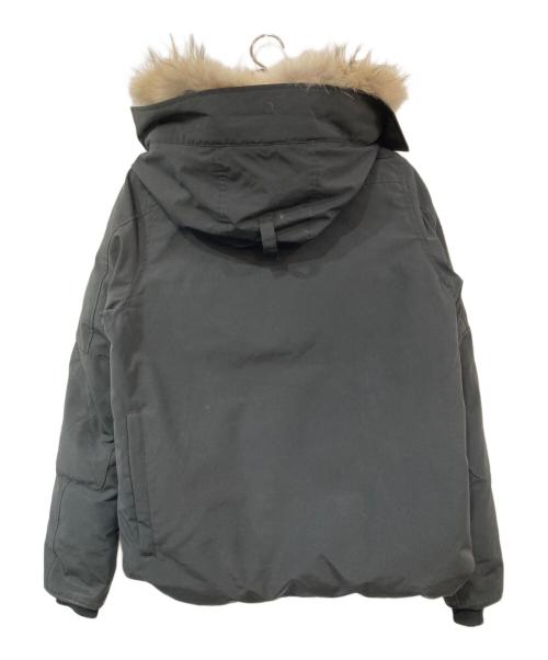 CANADA GOOSE（カナダグース）CANADA GOOSE (カナダグース) RUSSELL PARKA/ラッセルパーカー ブラック サイズ:SIZE Lの古着・服飾アイテム