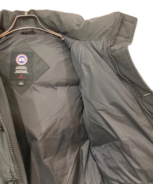 CANADA GOOSE（カナダグース）CANADA GOOSE (カナダグース) RUSSELL PARKA/ラッセルパーカー ブラック サイズ:SIZE Lの古着・服飾アイテム