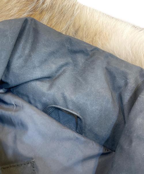 CANADA GOOSE（カナダグース）CANADA GOOSE (カナダグース) RUSSELL PARKA/ラッセルパーカー ブラック サイズ:SIZE Lの古着・服飾アイテム