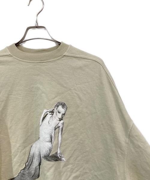 DRKSHDW（ダークシャドウ）DRKSHDW (ダークシャドウ) CRATER T グラフィックプリント クルーネックスウェット ベージュ サイズ:不明の古着・服飾アイテム