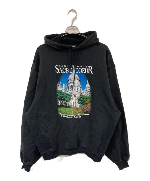 BALENCIAGA（バレンシアガ）BALENCIAGA (バレンシアガ) Sacre Coeur HOODIE/サクレクールフーディー ブラック サイズ:SIZE XXSの古着・服飾アイテム