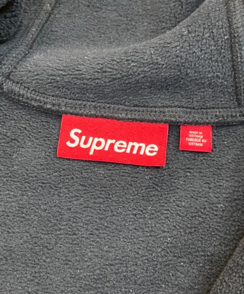 SUPREME（シュプリーム）SUPREME (シュプリーム) Polartec Facemask Half Zip Hooded Sweatshirt/ポーラテックフェイスマスクハーフジップフーデッドスウェットシャツ ブラック サイズ:SIZE Mの古着・服飾アイテム