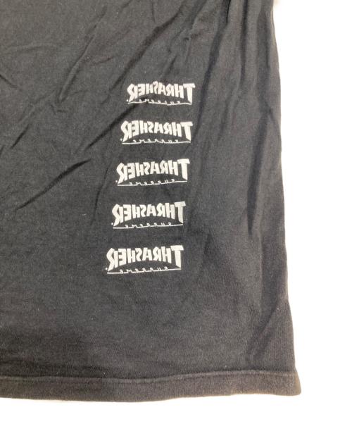 SUPREME（シュプリーム）SUPREME (シュプリーム) thrasher back tail tee/スラッシャー バック テイル ティー ブラック サイズ:SIZE XLの古着・服飾アイテム