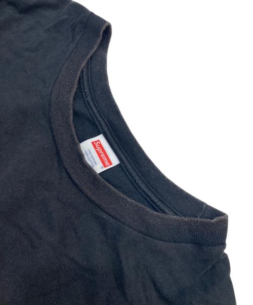 SUPREME（シュプリーム）SUPREME (シュプリーム) thrasher back tail tee/スラッシャー バック テイル ティー ブラック サイズ:SIZE XLの古着・服飾アイテム