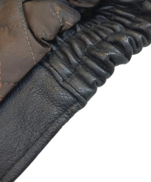 POLO CLUB（ポロクラブ）POLO CLUB (ポロクラブ) A-2フライトジャケット ブラック サイズ:SIZE Mの古着・服飾アイテム