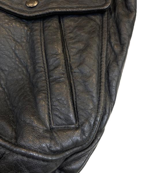 POLO CLUB（ポロクラブ）POLO CLUB (ポロクラブ) A-2フライトジャケット ブラック サイズ:SIZE Mの古着・服飾アイテム