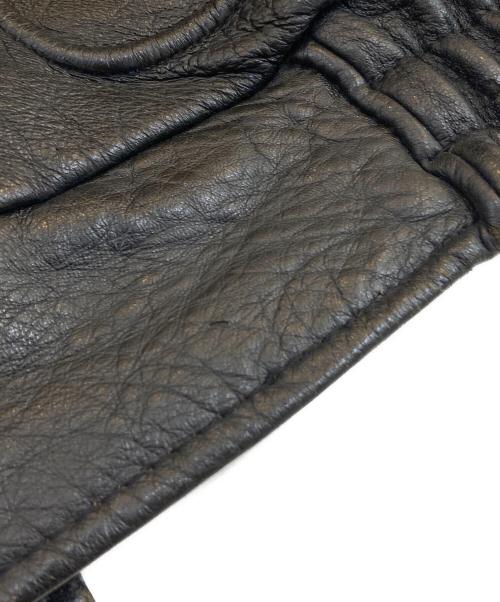 POLO CLUB（ポロクラブ）POLO CLUB (ポロクラブ) A-2フライトジャケット ブラック サイズ:SIZE Mの古着・服飾アイテム