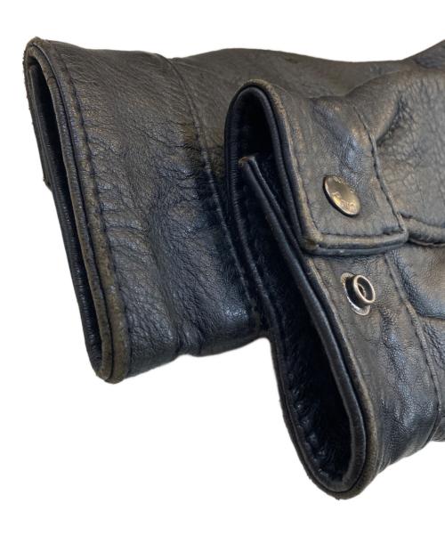 POLO CLUB（ポロクラブ）POLO CLUB (ポロクラブ) A-2フライトジャケット ブラック サイズ:SIZE Mの古着・服飾アイテム