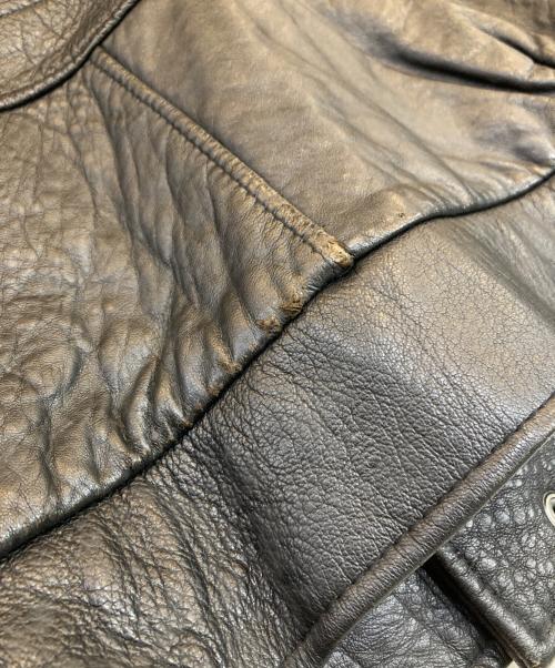 POLO CLUB（ポロクラブ）POLO CLUB (ポロクラブ) A-2フライトジャケット ブラック サイズ:SIZE Mの古着・服飾アイテム