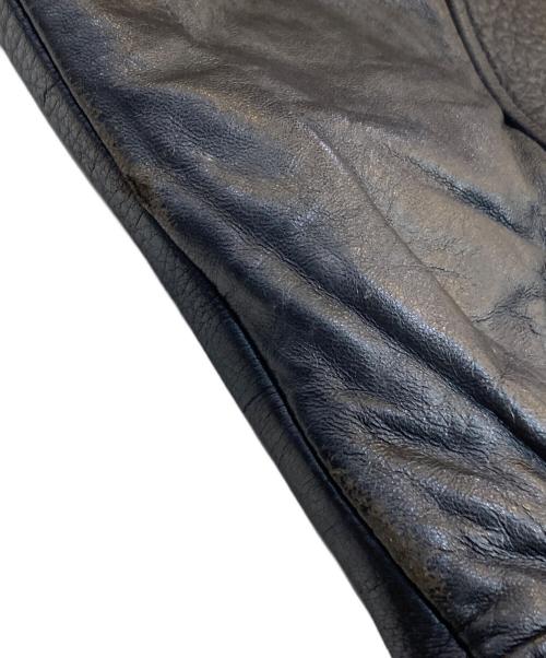 POLO CLUB（ポロクラブ）POLO CLUB (ポロクラブ) A-2フライトジャケット ブラック サイズ:SIZE Mの古着・服飾アイテム